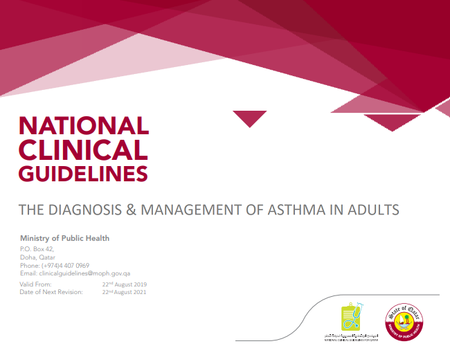 Diagnosis And Management Of Asthma In Adults Guidelines International